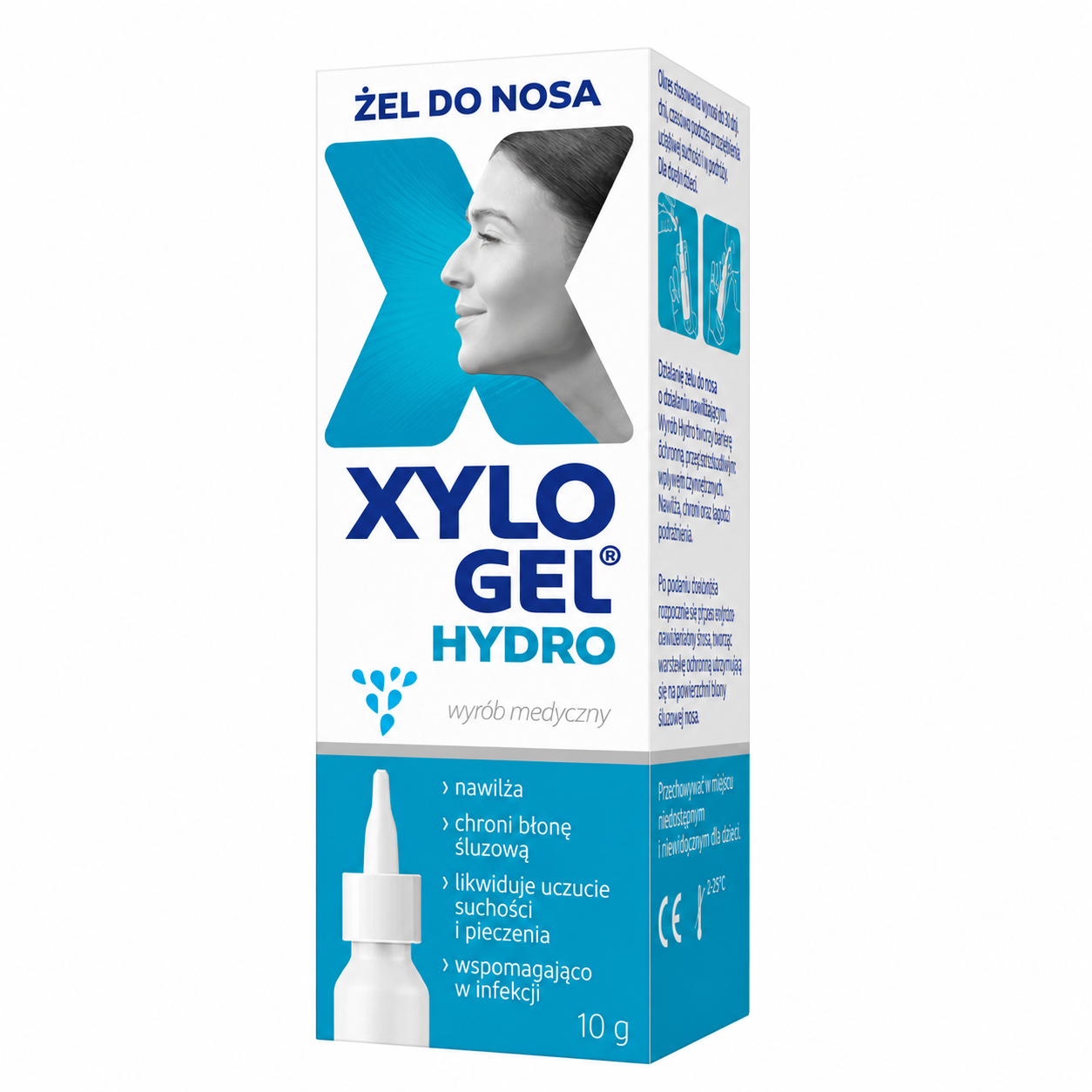 XyloGel Hydro Żel do nosa z dozownikiem 10 g zdjęcie