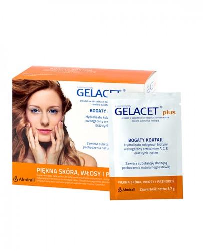 Gelacet Plus, proszek do rozpuszczania, saszetki, 21 sztuk zdjęcie