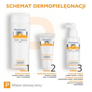Pharmaceris P Puri-Ichtilium, żel do mycia ciała i skóry głowy, 250 ml