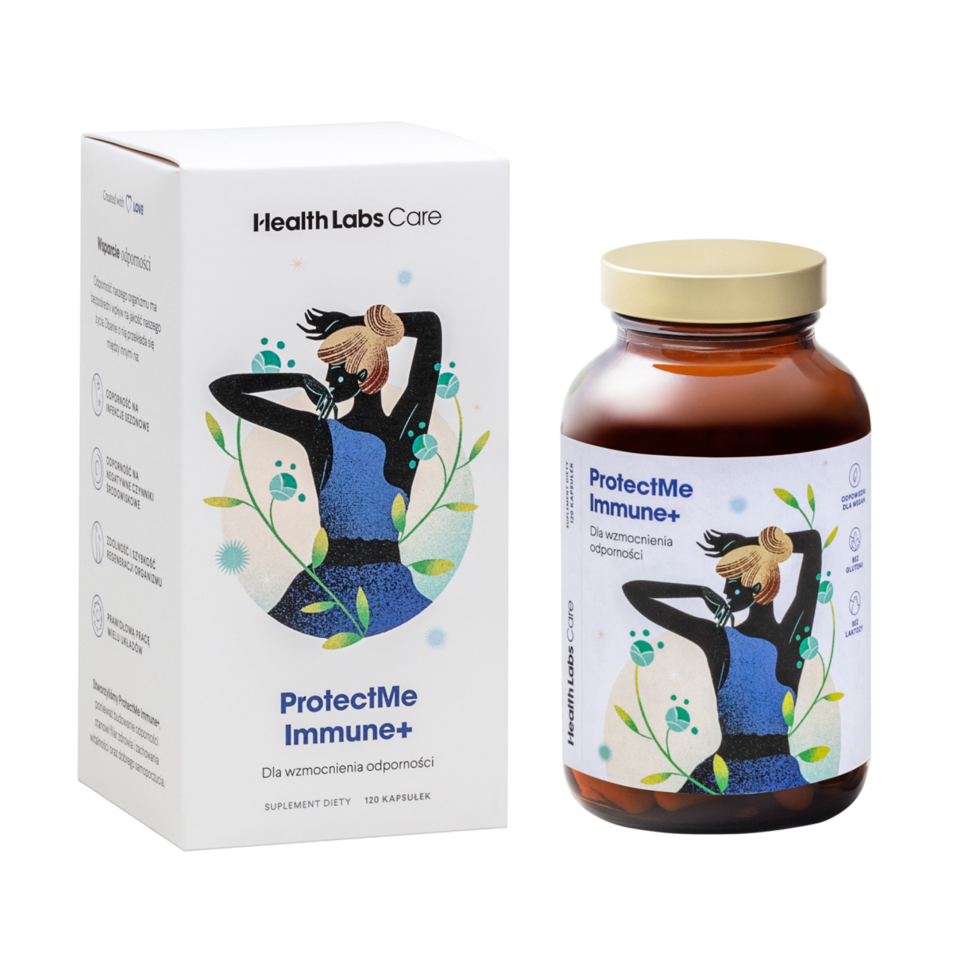 Health Labs Care, ProtectMe Immune+, 120 kapsułek