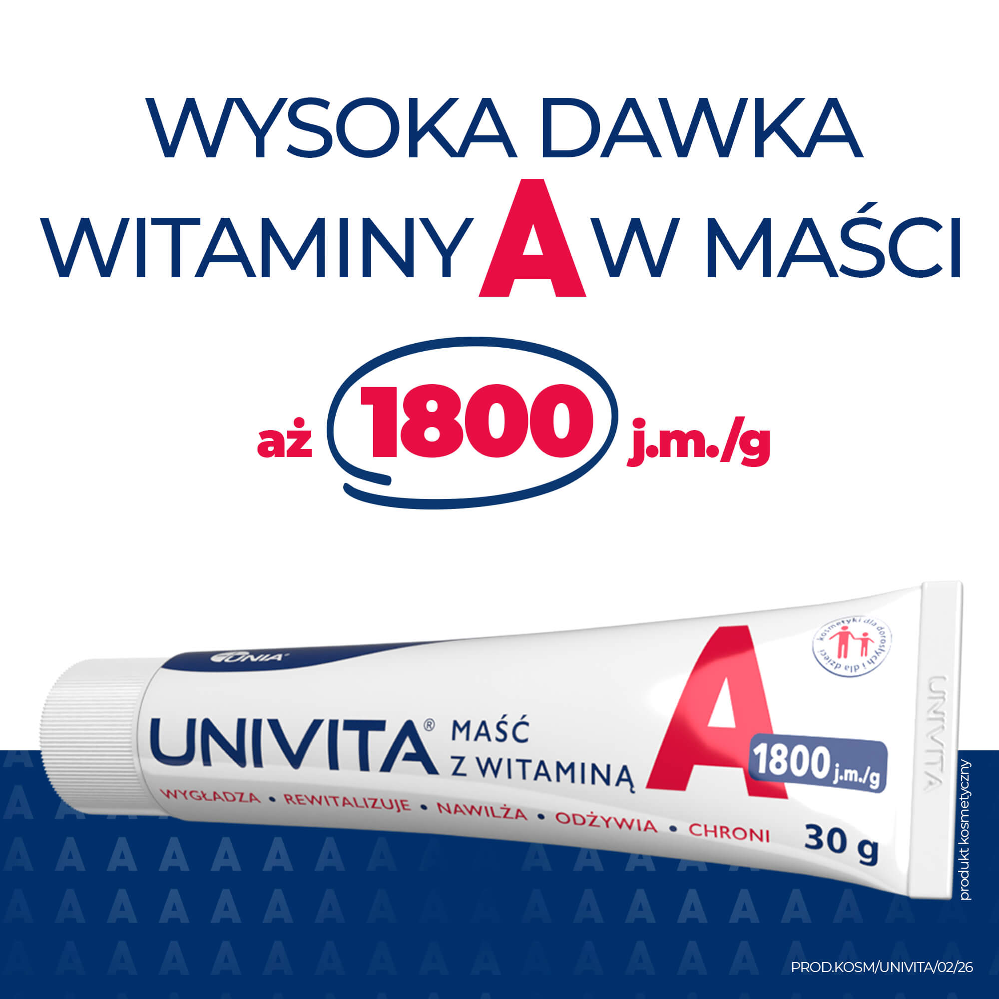 UNIVITA maść z witaminą A, 30 g
