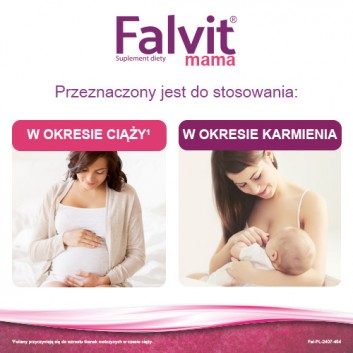 Falvit Mama witaminy dla kobiet w ciąży 60 tabletek