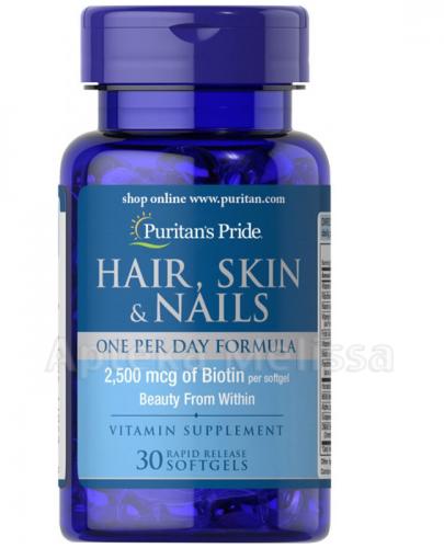 PURITAN'S PRIDE Włosy, skóra i paznokcie - 30 kaps. zdjęcie