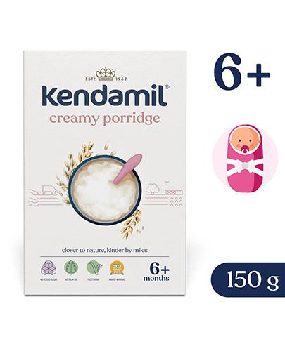 Kendamil Mleczna Kremowa Kaszka owsiana, 150 g, cena, wskazania, właściwości zdjęcie