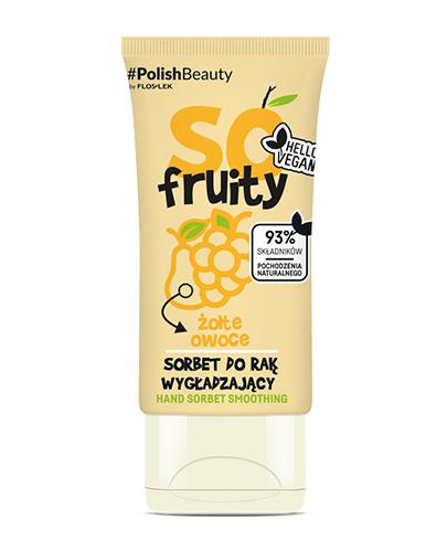 Floslek So Fruity Sorbet do rąk wygładzający żółte owoce, 50 ml zdjęcie
