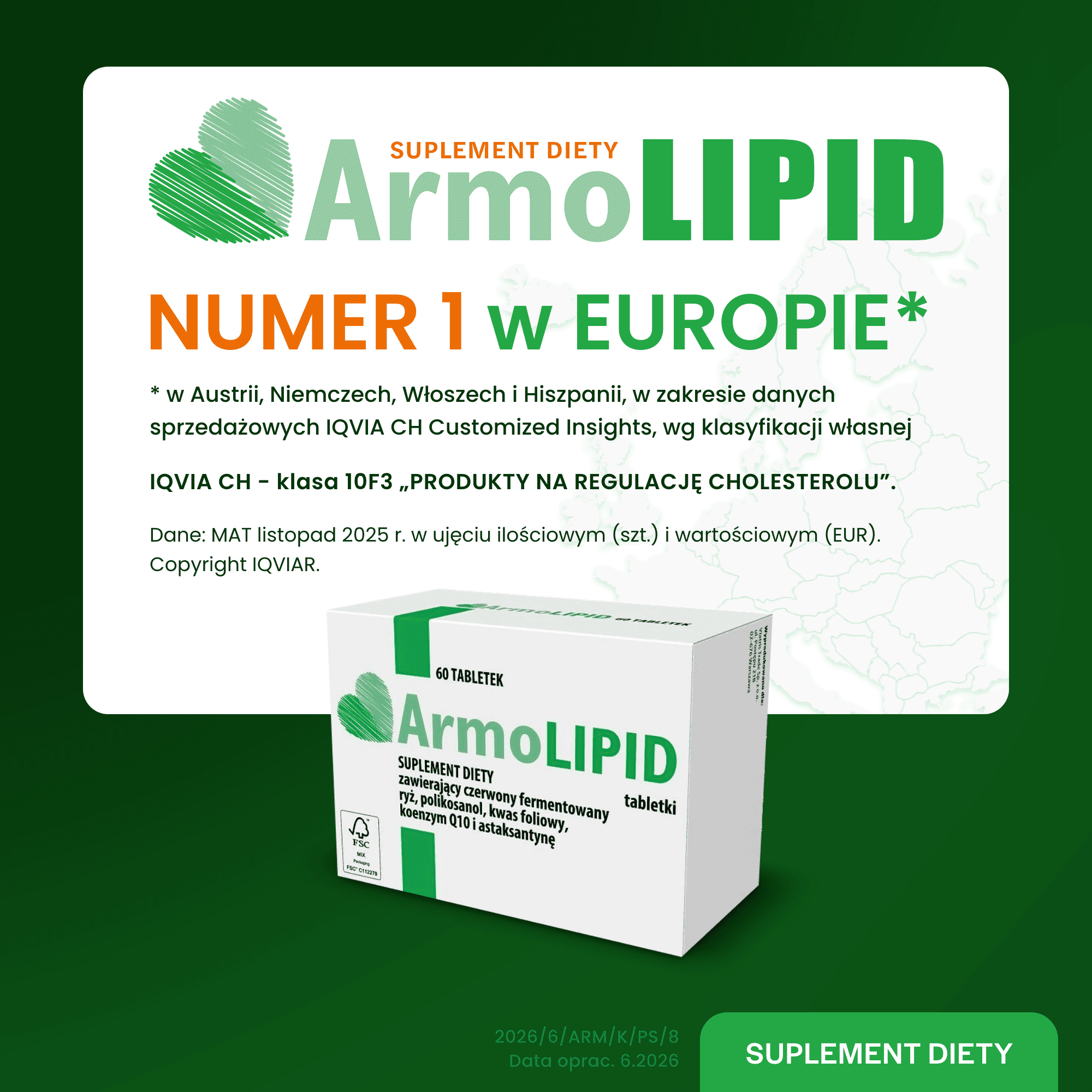 ArmoLipid, 60 tabletek