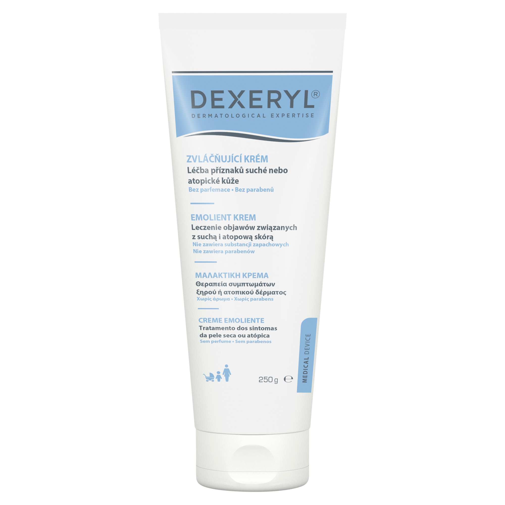Dexeryl, krem emolient do skóry suchej, skłonnej do atopii, 250 g zdjęcie