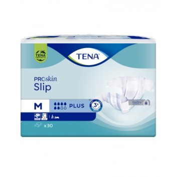 TENA Slip ProSkin Plus M, pieluchomajtki, 30 sztuk