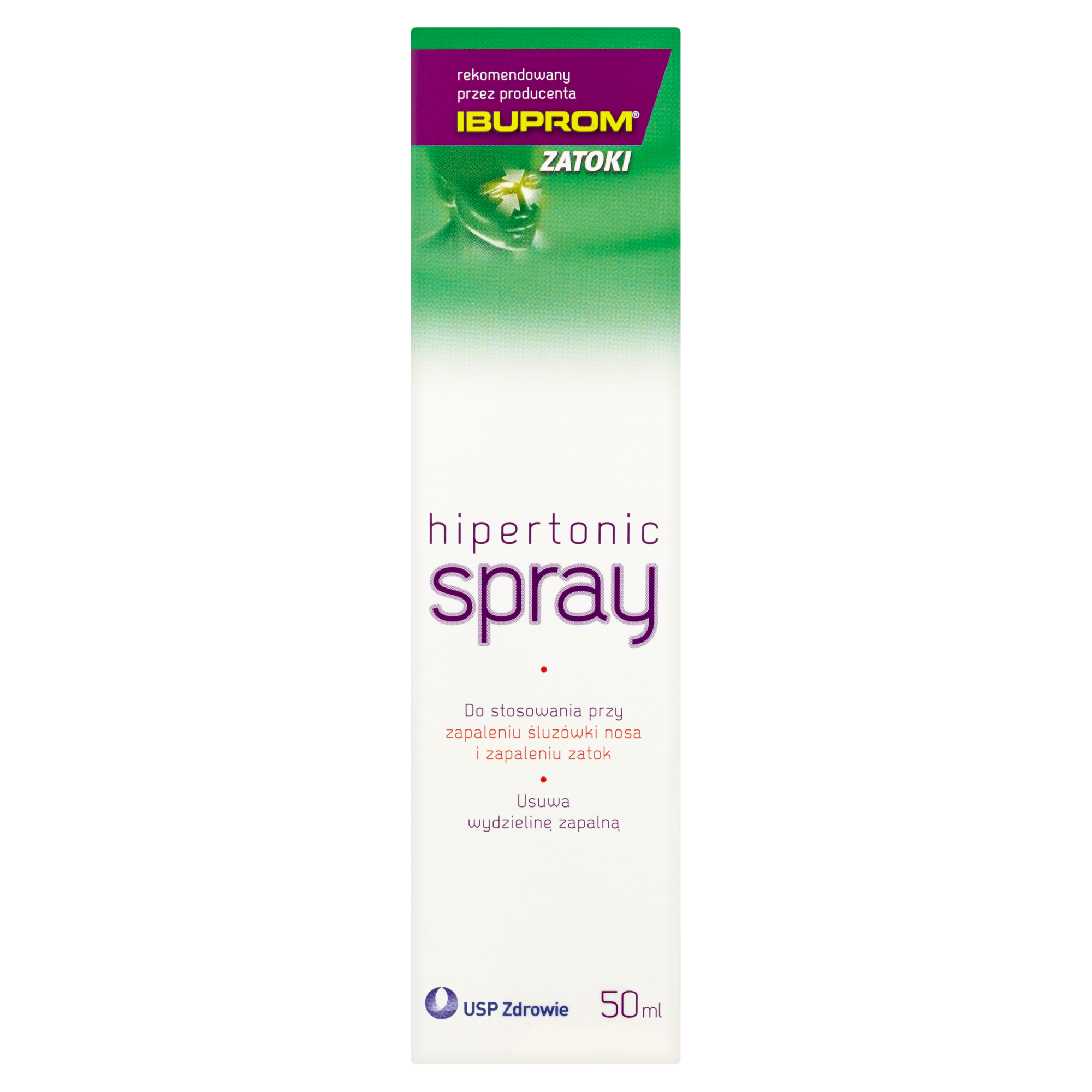 Ibuprom Zatoki Hipertonic Spray 50 ml zdjęcie