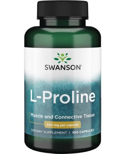 SWANSON L-PROLINE - 100 kaps. zdjęcie