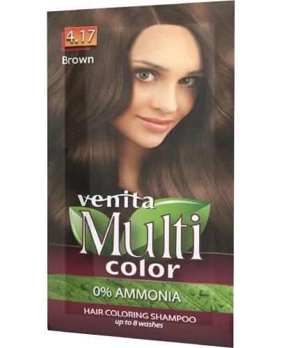 Venita Multi Color, szampon koloryzujący, 4.17 Brąz, 40 g zdjęcie
