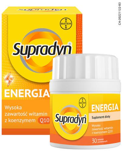 SUPRADYN ENERGIA kompleks witamin, tabletki, 30 sztuk zdjęcie
