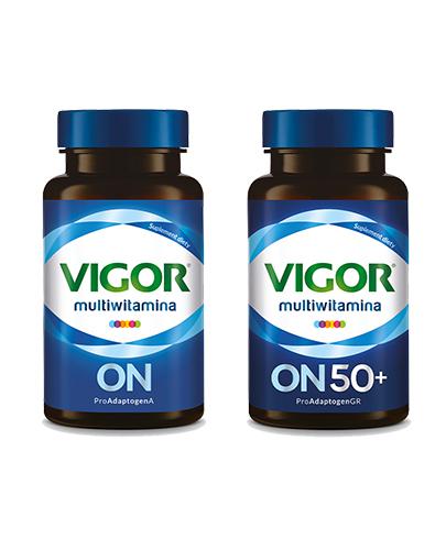 Vigor Multiwitamina ON, 60 tabl. + Vigor Multiwitamina ON 50+, 60 tabl. zdjęcie