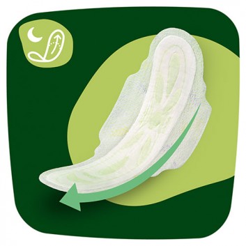 Naturella Ultra Night Podpaski ze skrzydełkami, 14 sztuk