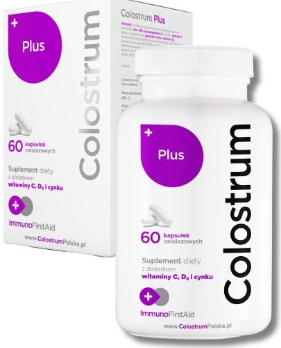 Colostrum Plus, 60 kaspułek zdjęcie