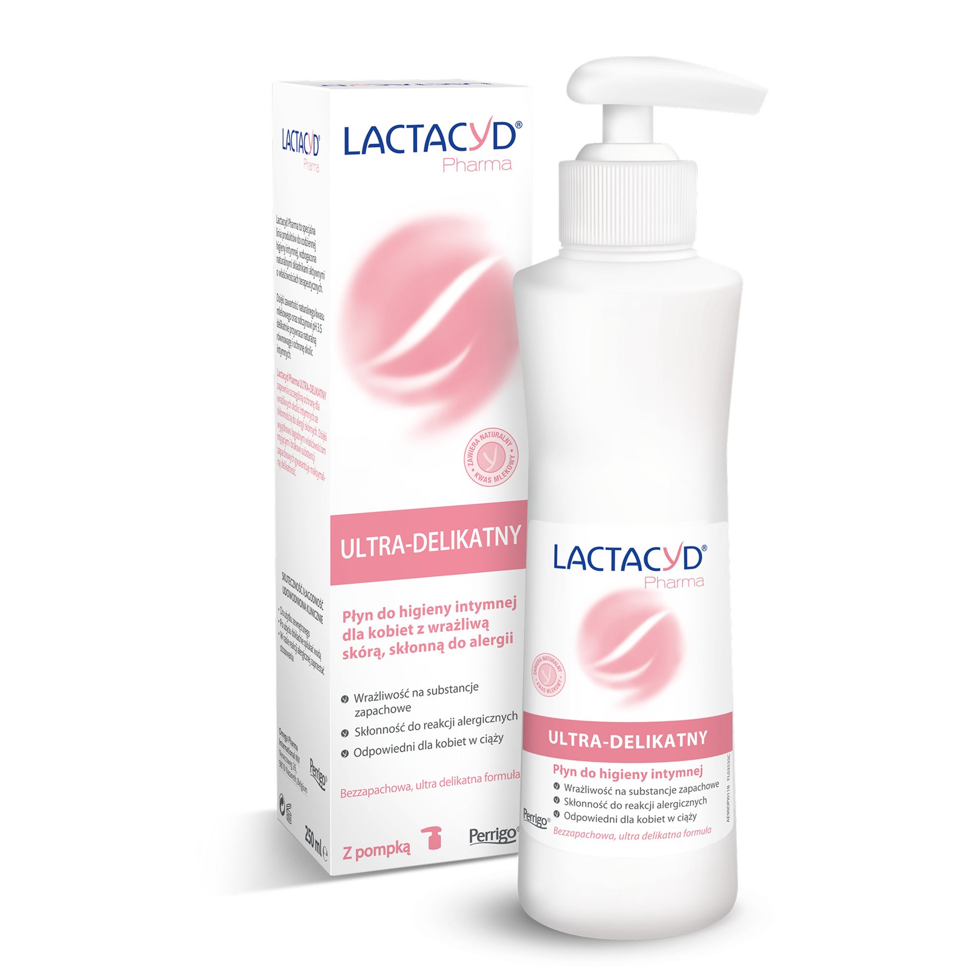 Lactacyd Pharma płyn ginekologiczny ultra-delikatny 250 ml zdjęcie