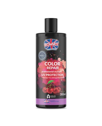 Ronney Color Repair UV Protection szampon chroniący kolor z ekstraktem z wiśni 300 ml zdjęcie