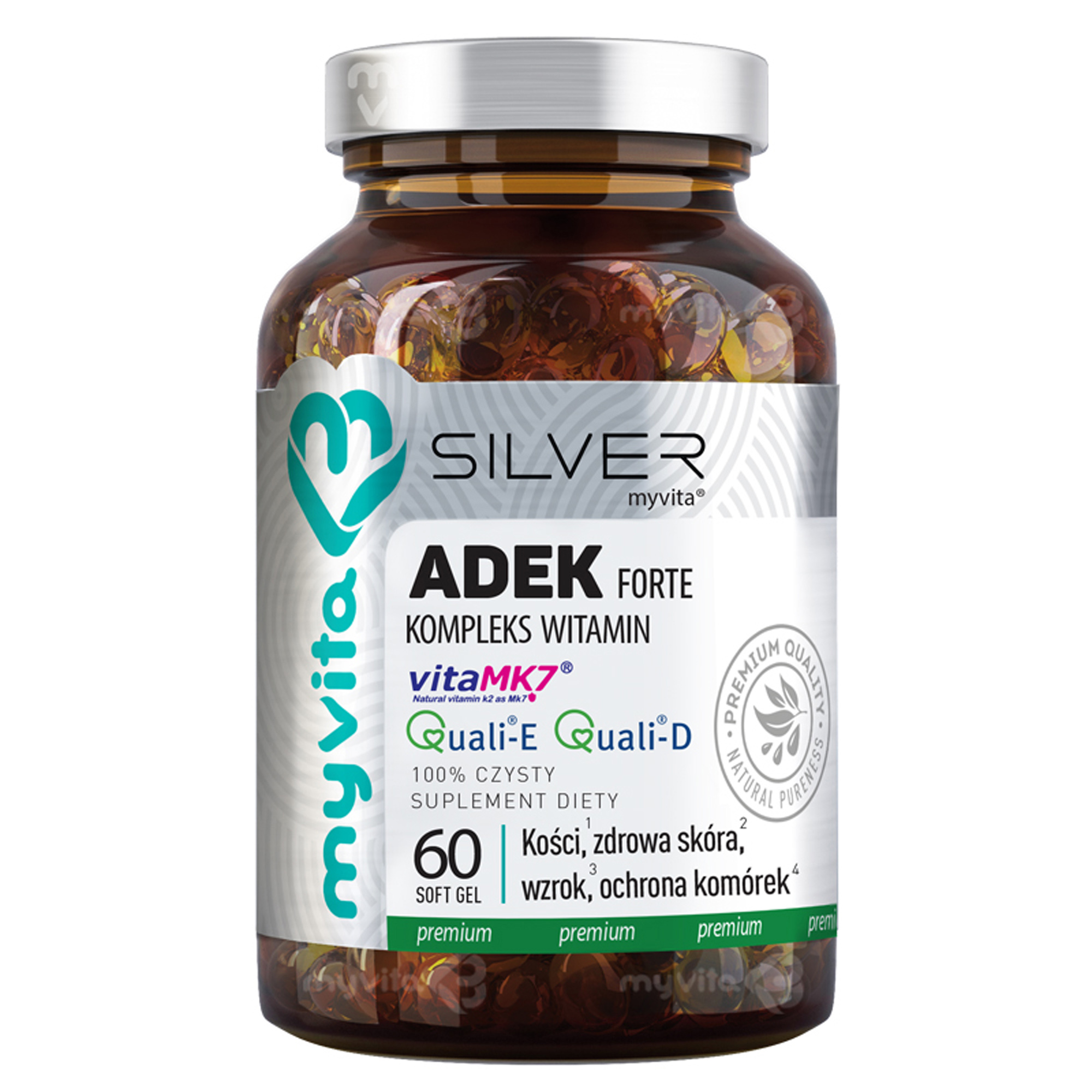 MyVita Silver Witamina Adek Forte, 60 kaps. zdjęcie