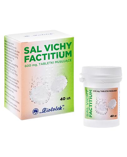 Sal Vichy Factitium 600 mg sztuczna sól vichy 40 tabletek zdjęcie