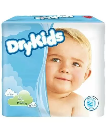 Dry Kids pieluchy rozmiar XL 11-25kg 30 sztuk zdjęcie