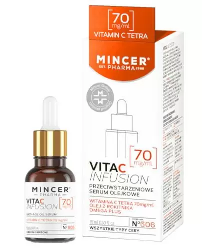 Mincer Pharma Vita C Infusion N606 przeciwstarzeniowe serum olejkowe 15 ml zdjęcie