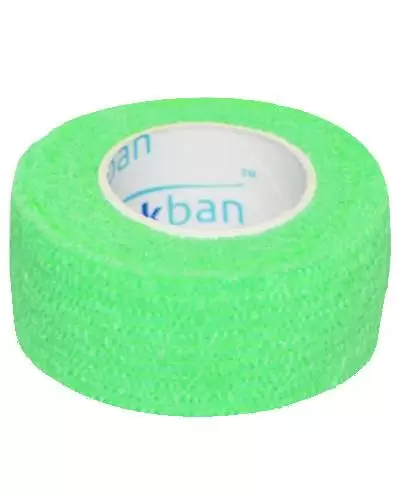 Stokban bandaż elastyczny samoprzylepny jasny zielony 2,5cm x 4,5m 1 sztuka zdjęcie