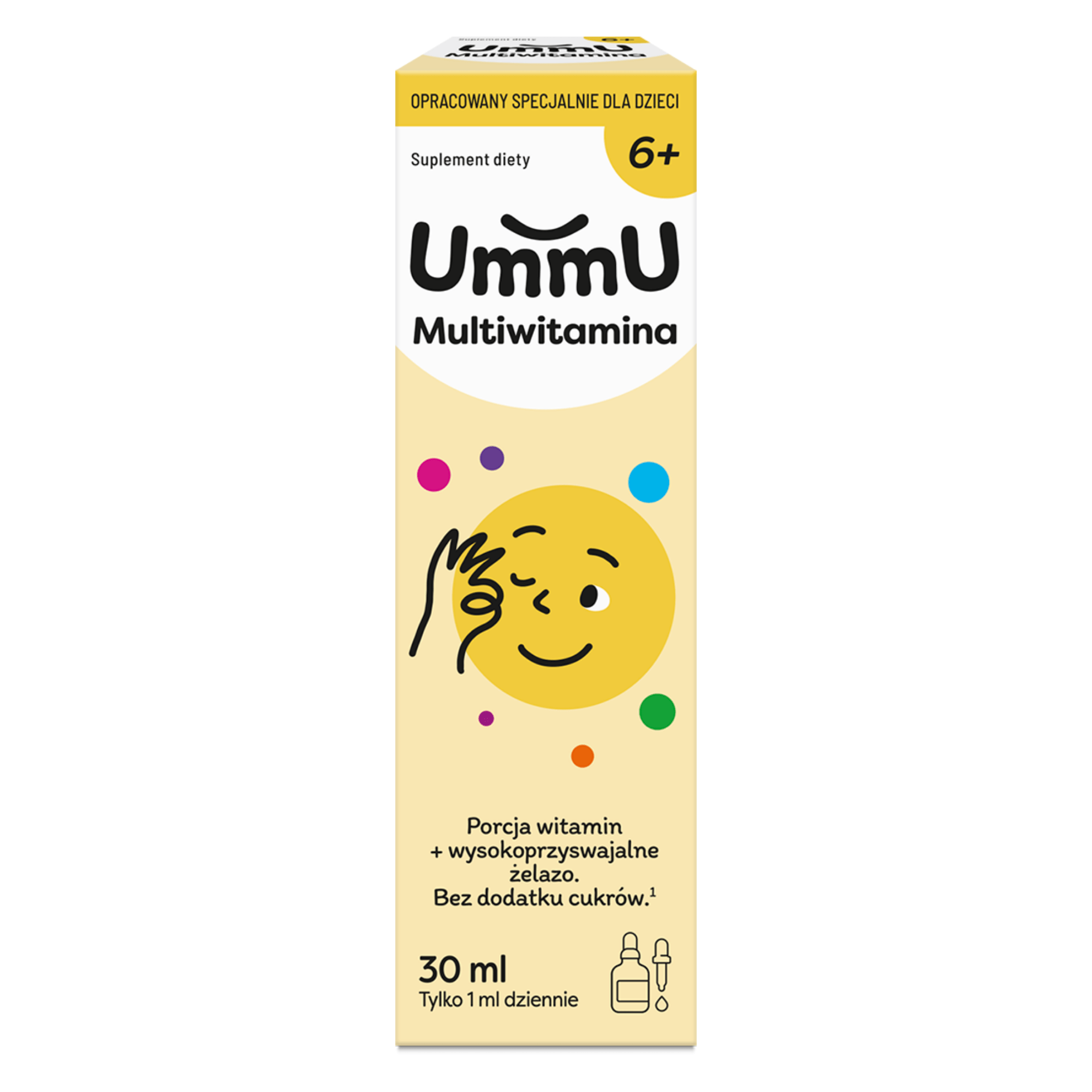 UmmU Multiwitamina 6+ krople, 30 ml zdjęcie