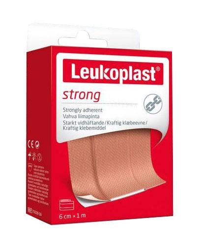 Leukoplast® strong, plastry z opatrunkiem, 6 cm x 1 m, 1 sztuka zdjęcie