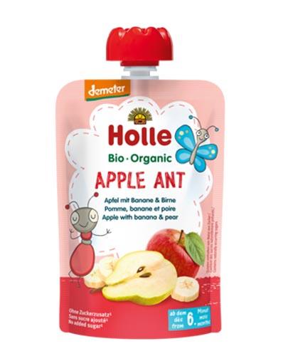 HOLLE Mus z jabłka, banana i gruszki - 100 g zdjęcie