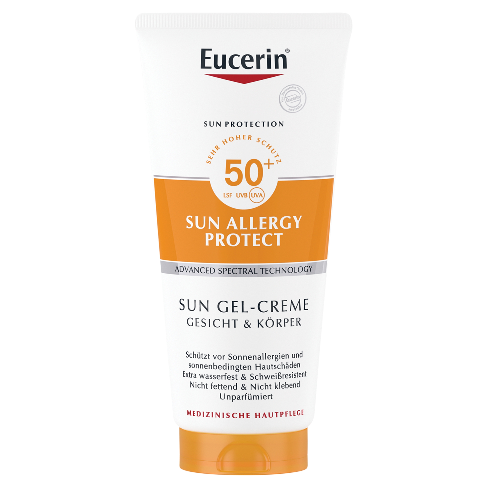 Eucerin Sun Allergy Protect SPF 50+, żel-krem ochronny do twarzy i ciała, 200 ml zdjęcie