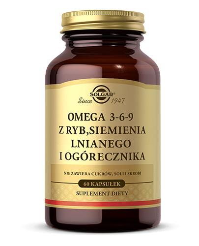 Solgar Omega 3-6-9, kapsułki, 60 sztuk zdjęcie