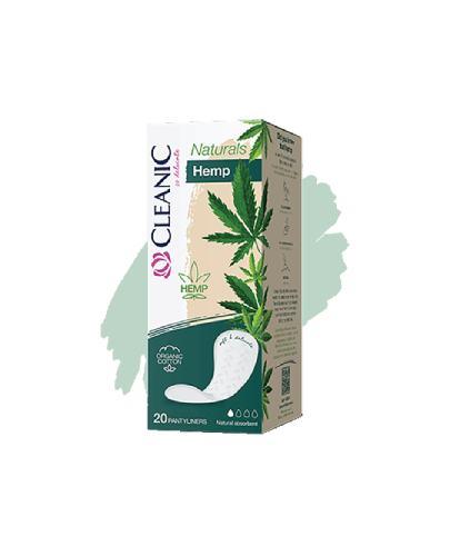 CLEANIC Naturals Hemp wkładki higieniczne 20 sztuk zdjęcie