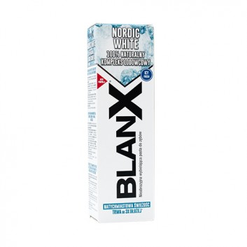 Blanx Nordic White Wybielająca pasta do zębów, 75 ml