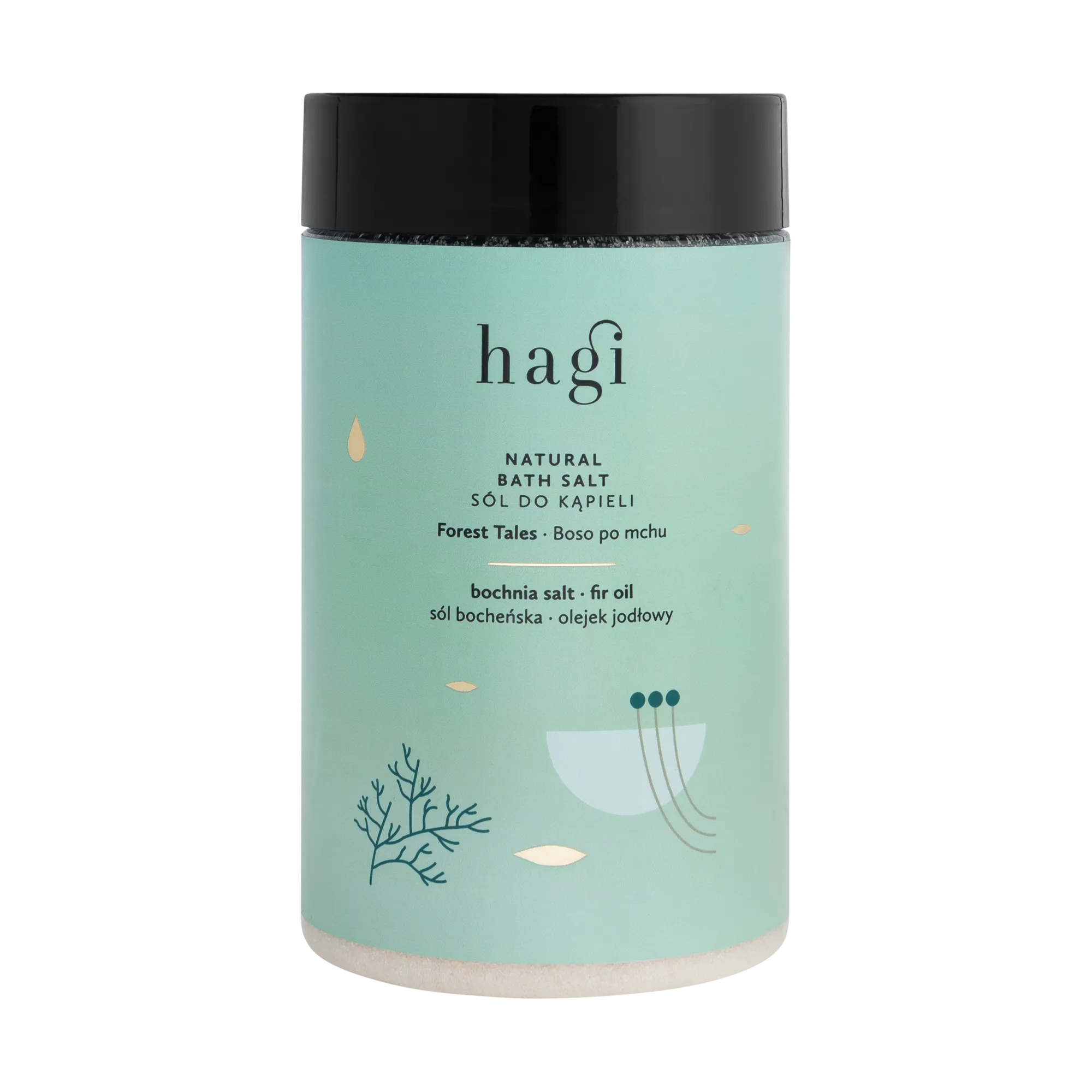 Hagi Boso po mchu, naturalna sól do kąpieli, 460 g zdjęcie