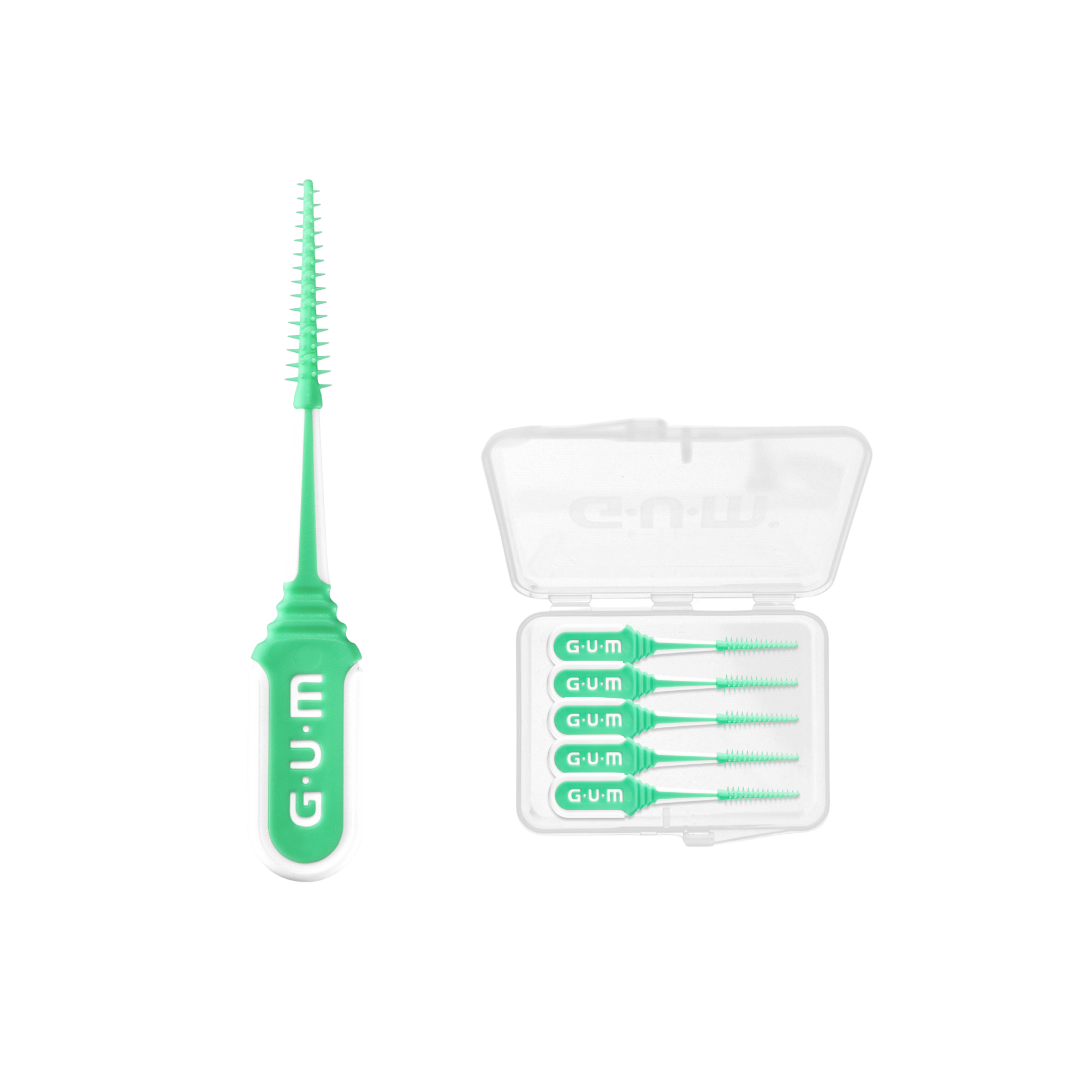 Sunstar Gum Soft-Picks Comfort Flex Gumowa Szczoteczka międzyzębowa średnia, 40 sztuk