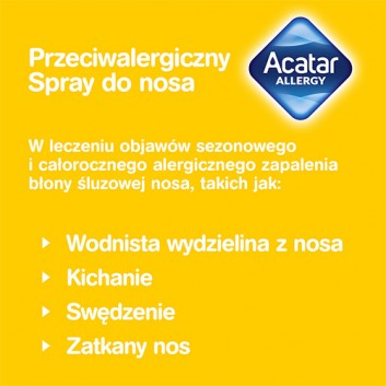 Acatar Allergy 1 mg/ml aerozol do nosa 10 ml