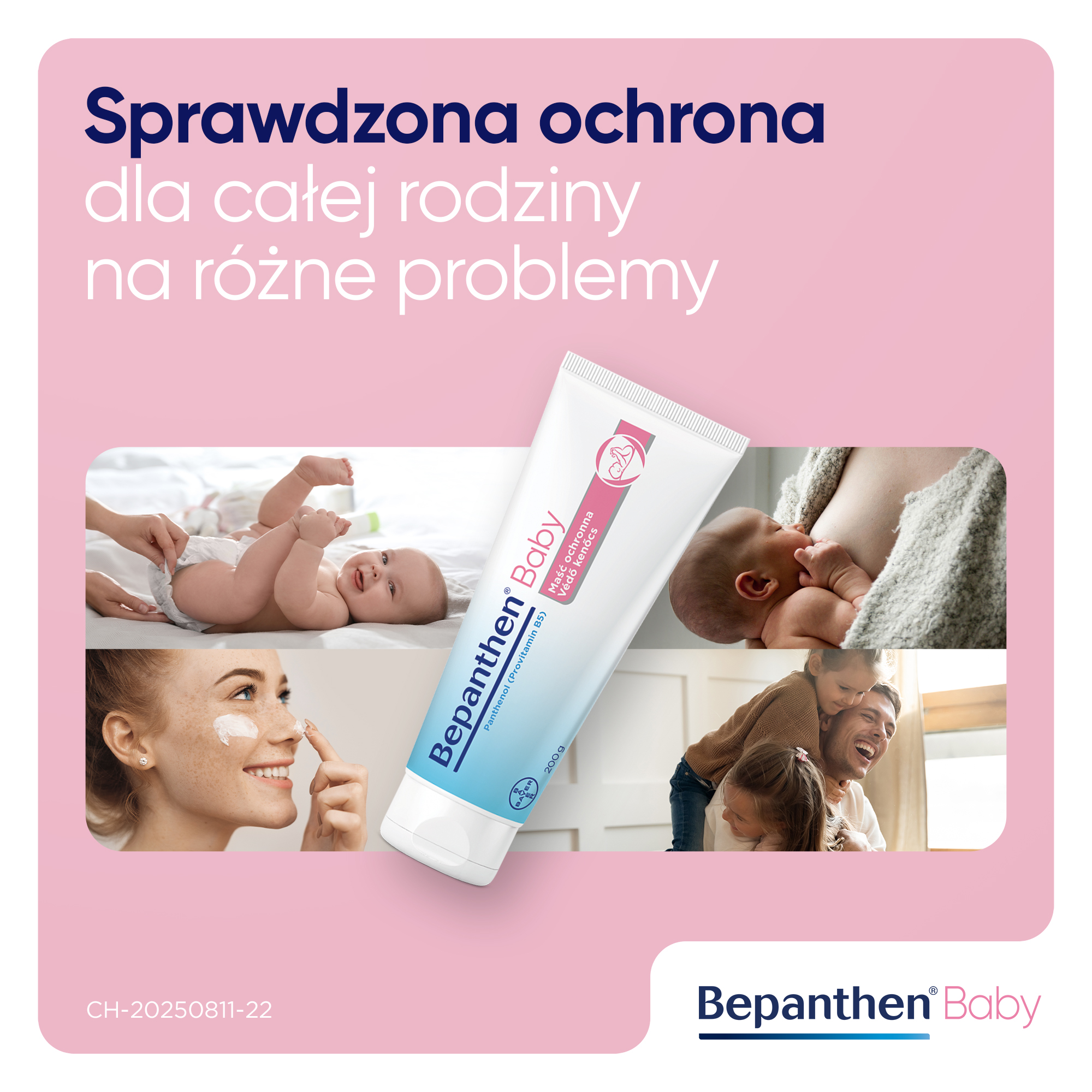 Bepanthen Baby maść ochronna, 200 g + 30 g + 3,5 g