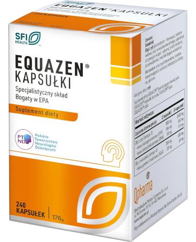 Equazen preparat na koncentrację, kapsułki, 240 sztuk zdjęcie