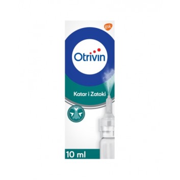 Otrivin Katar i Zatoki aerozol do nosa 1mg/ml, roztwór 10 ml