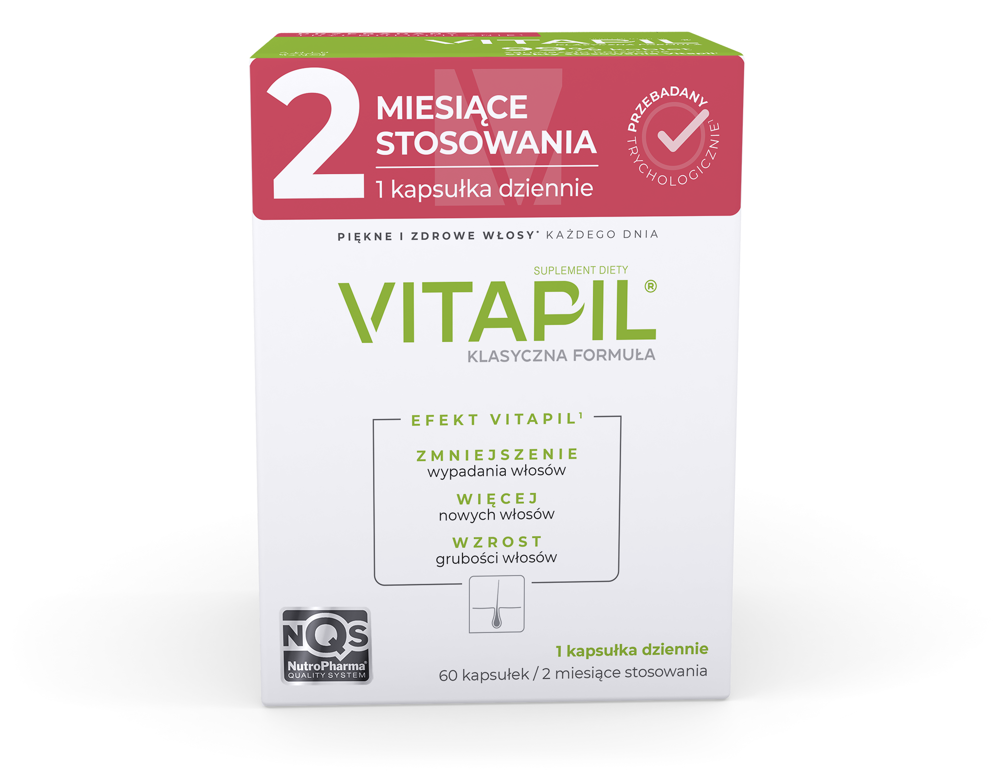 Vitapil, 60 kapsułek z biotyną, bambusem zdjęcie