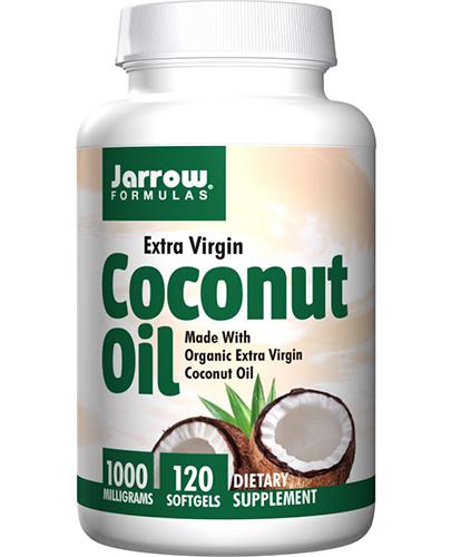 Jarrow Formulas Extra Virgin Coconut Oil 1000 mg - 120 kaps. zdjęcie