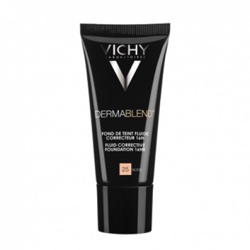 VICHY DERMABLEND, fluid korygujący 25 nude, 30 ml