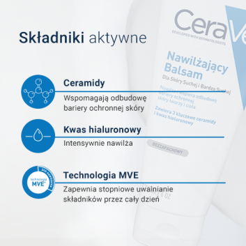 CeraVe nawilżający balsam dla skóry suchej i bardzo suchej 177 ml