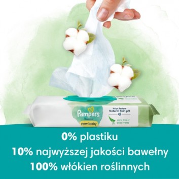 Pampers Harmony New Baby Chusteczki nawilżane, 24 x 46 sztuk