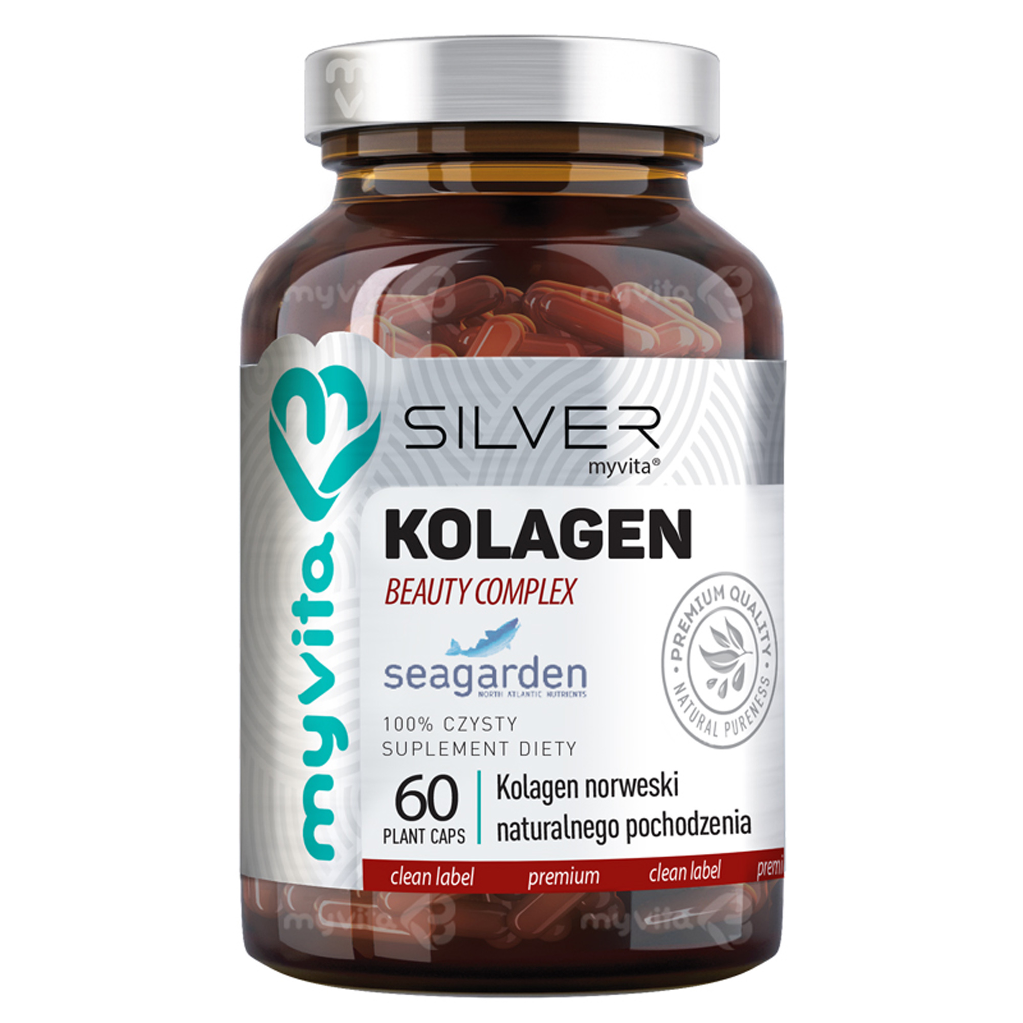 MYVITA SILVER Kolagen Beauty - 60 kaps. zdjęcie