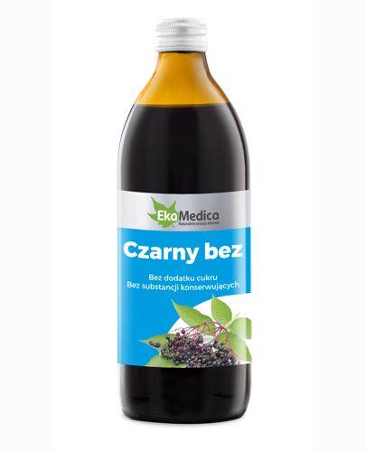 EKAMEDICA Czarny bez sok 100% - 500 ml zdjęcie