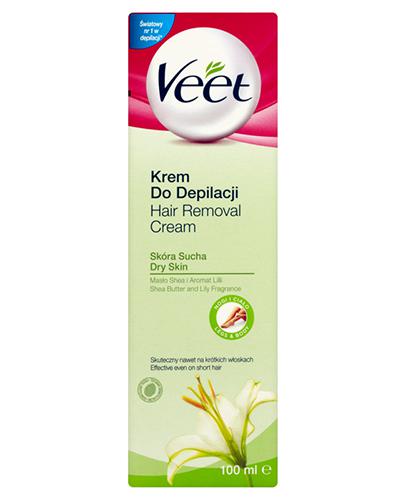 Veet Krem do depilacji dla skóry suchej - 100 ml - cena, opinie, właściwości zdjęcie