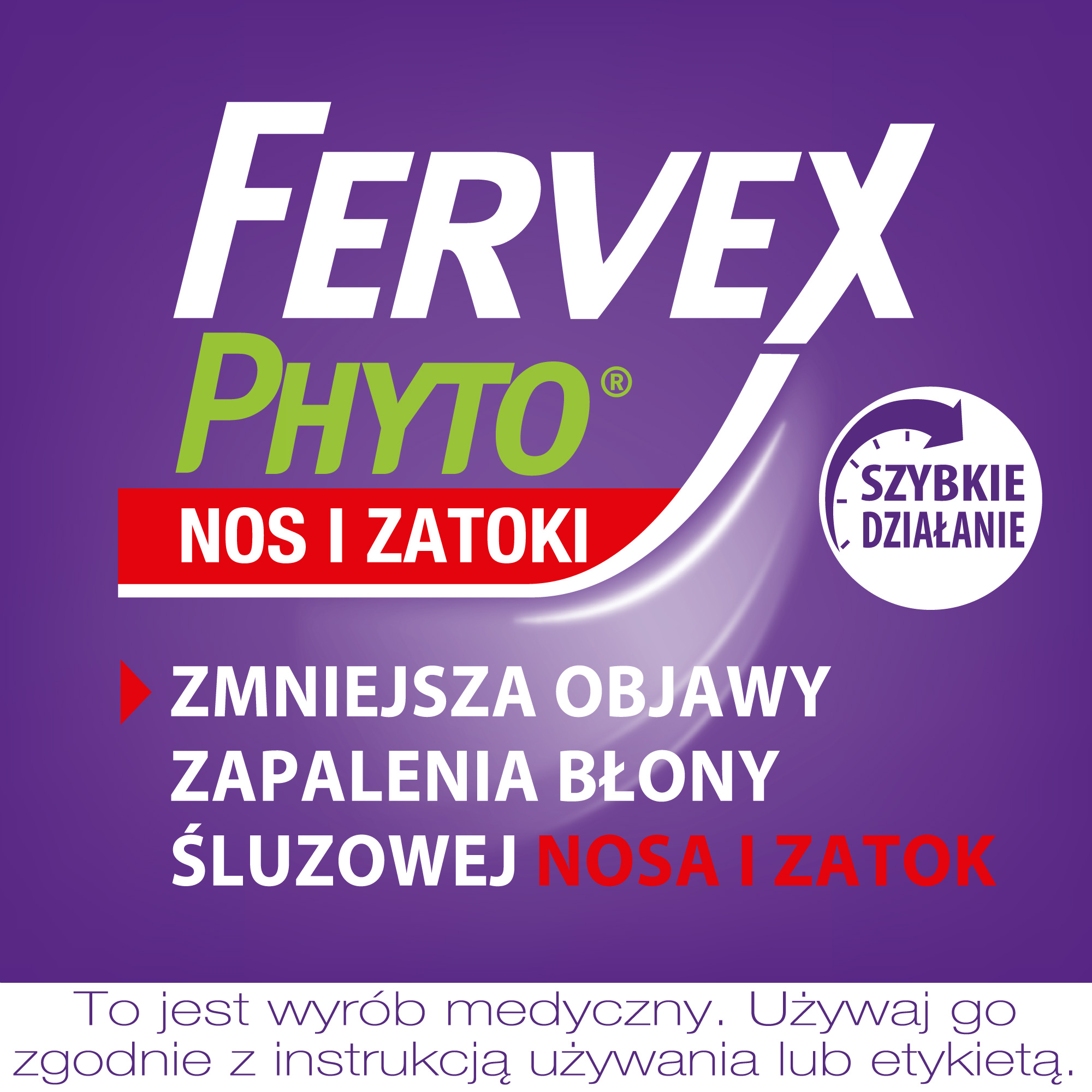 Fervex Phyto Nos i Zatoki spray do nosa 3 x 15 ml