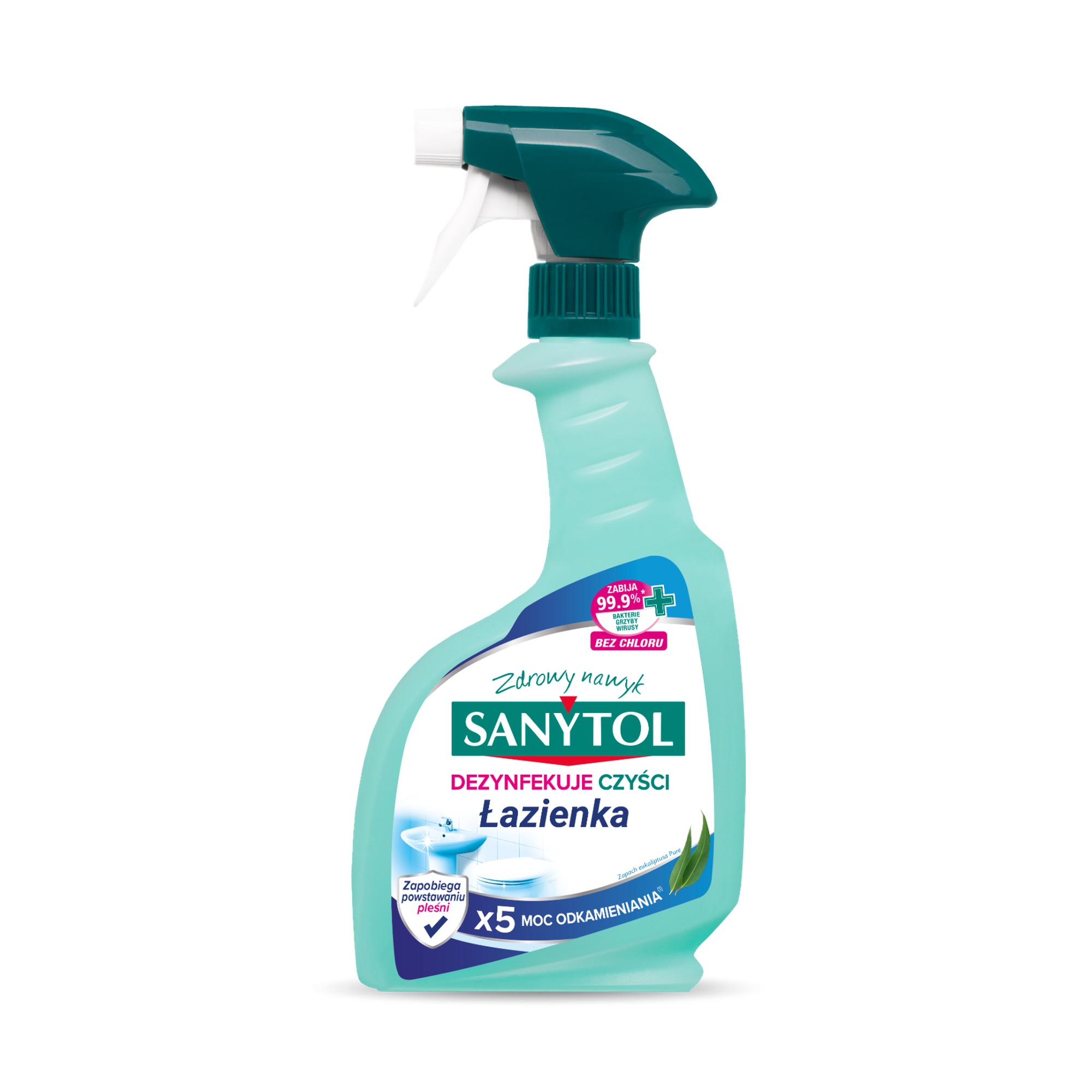 Sanytol Spray do łazienki o zapachu eukaliptusa, czyści, odkmienia i dezynfekuje, 500 ml zdjęcie