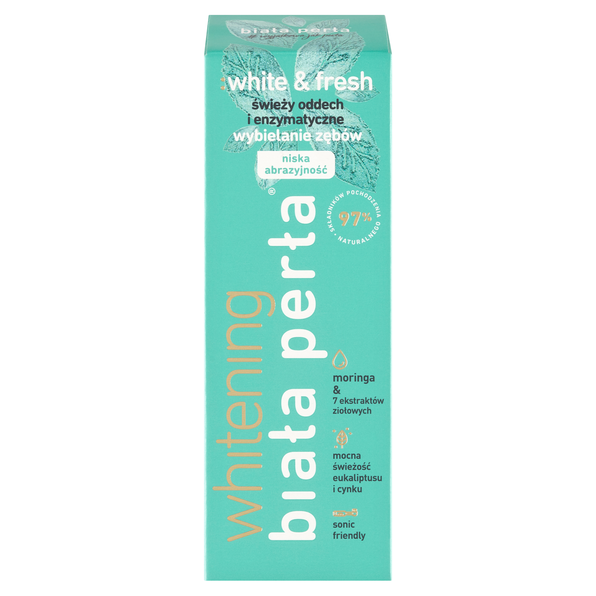 Biała Perła white & fresh moringa pasta do zębów 75 ml zdjęcie